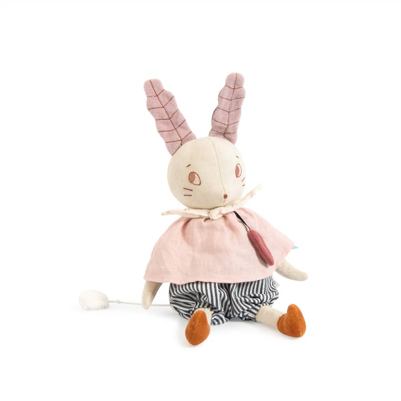 Lune the Rabbit - Musical Toy - Moulin Roty