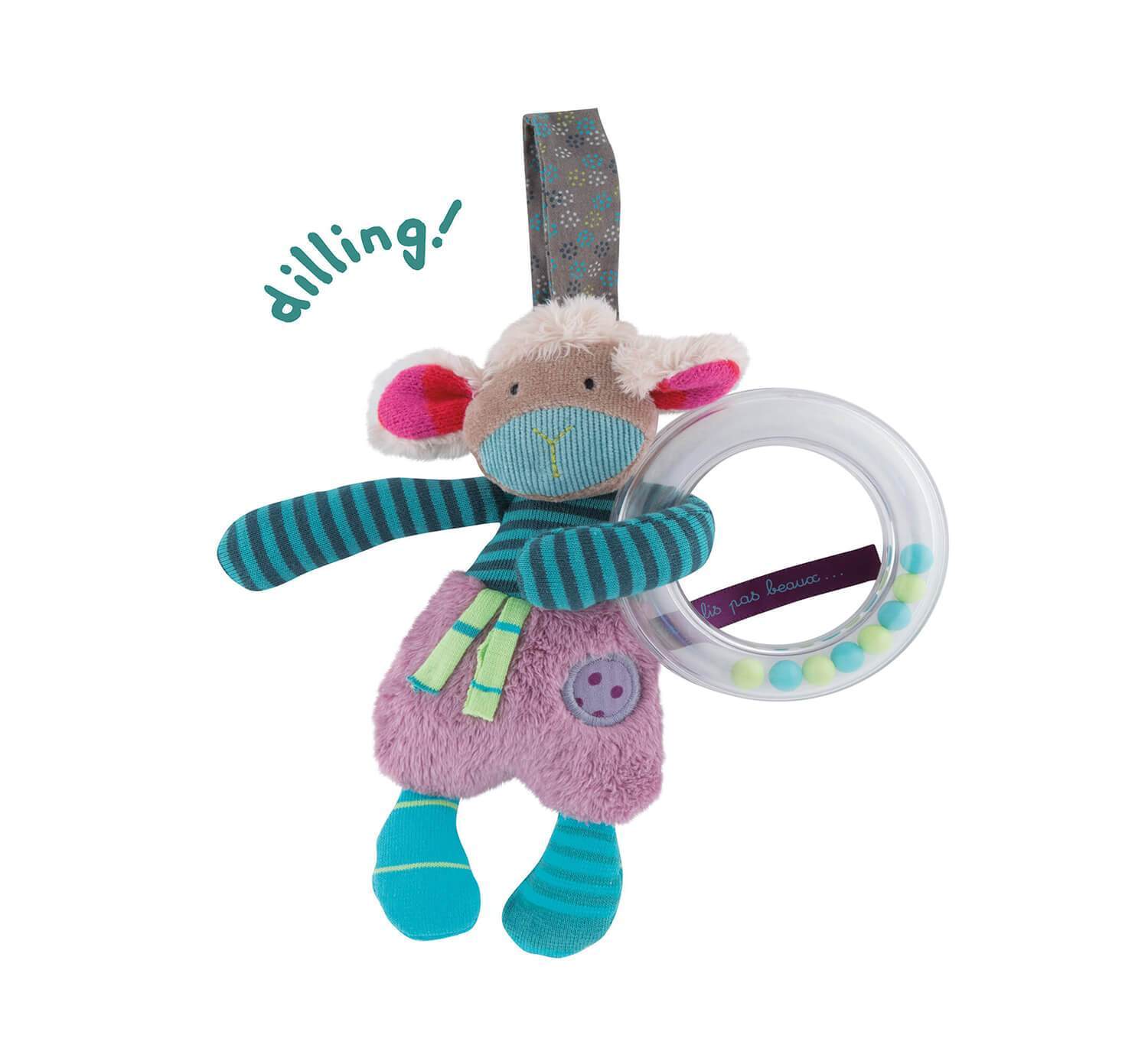 Sheep Ring Rattle by Moulin Roty