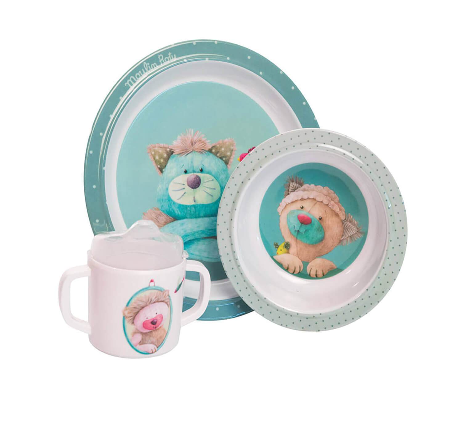 Baby Dish Set by Moulin Roty