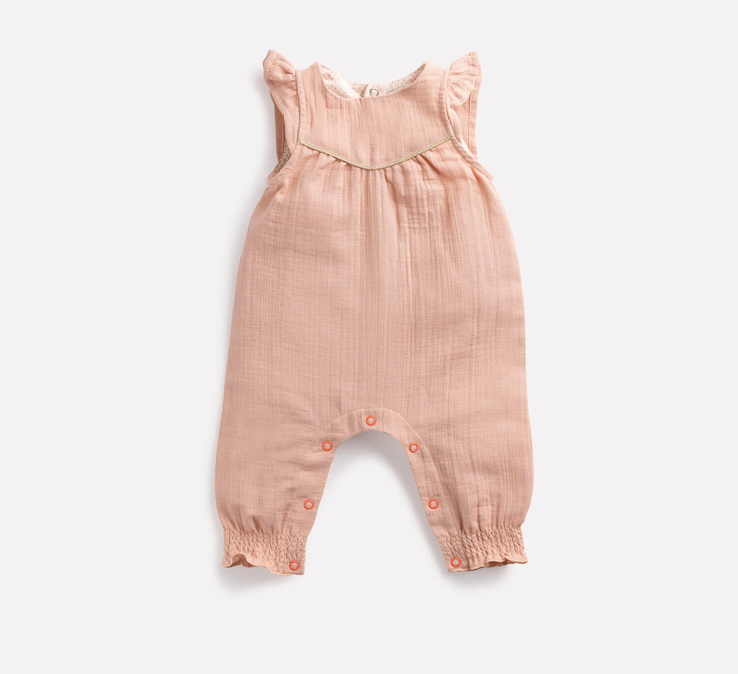 Pink all-in-one Jumpsuit by Moulin Roty