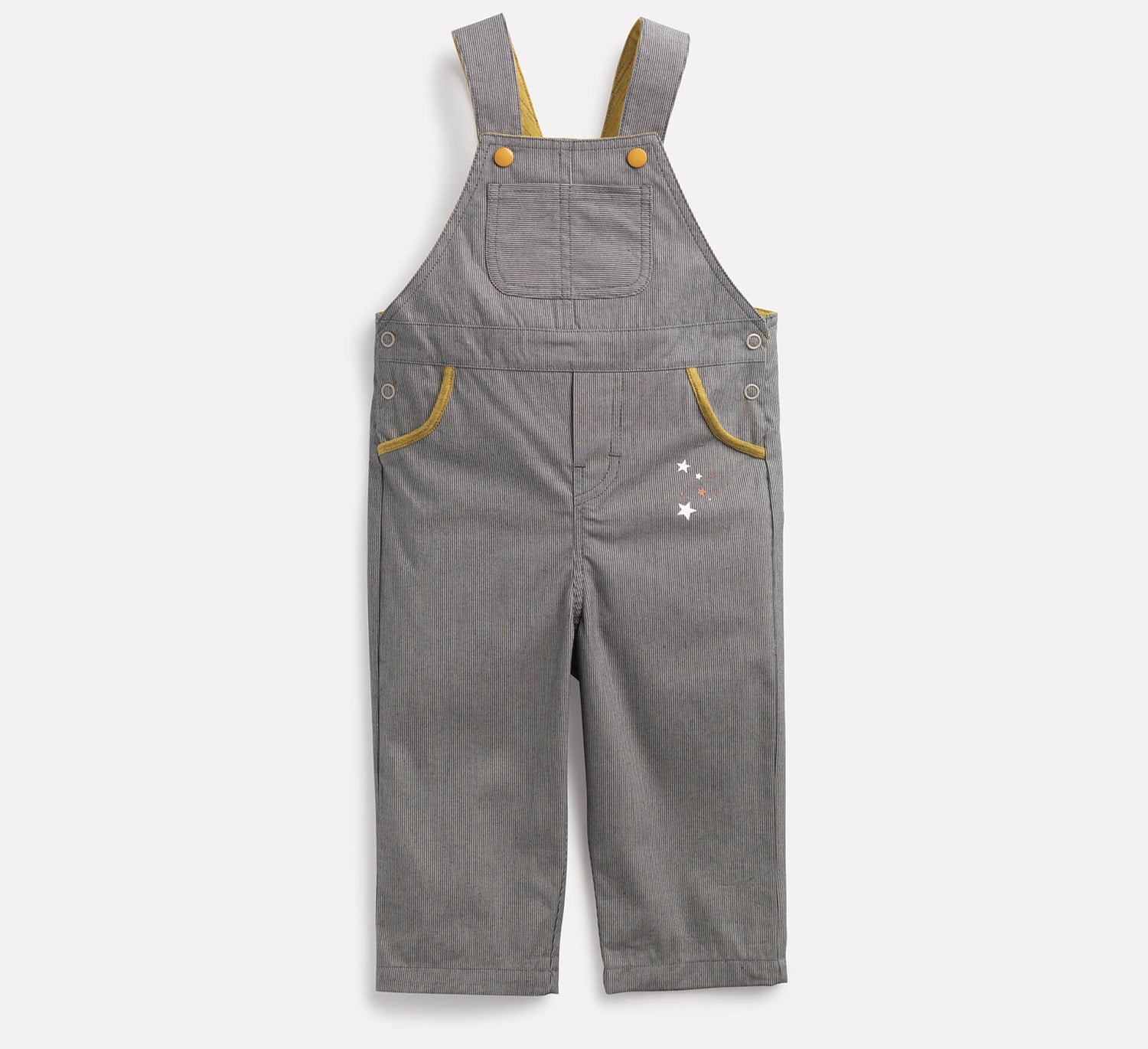 Grey dungarees by Moulin Roty